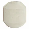 Light en Living Bloempot deco 35x32x57 cm NORIC mat crème