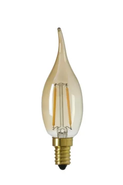Light en Living Deco LED kaars Ø2,5x12 cm LIGHT 2W amber E14 dimbaar