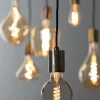 Light en Living Deco LED globe Ø12,5x17,5 cm Light 4W smoke E27 dimbaar