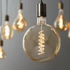 Light en Living Deco LED globe Ø20x26 cm LIGHT 4W amber E27 dimbaar
