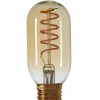 Light en Living Deco LED staaf breed Ø4,5x12,5 cm LIGHT 4W amber E27 dimbaar