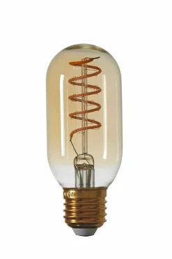 Light en Living Deco LED staaf breed Ø4,5x12,5 cm LIGHT 4W amber E27 dimbaar