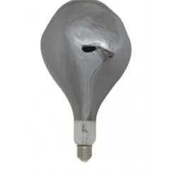 Light en Living Deco LED peer Ø16x32 cm ASYM 4W smoke E27 dimbaar