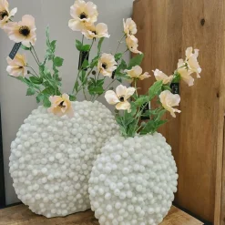 Light en Living Deco Vaas BERRIES 32x18x27,5 cm Beige – Light & Living