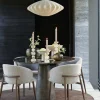 Light en Living Eetkamerstoel 57x56x74 cm ALUKO licht bruin+bruin