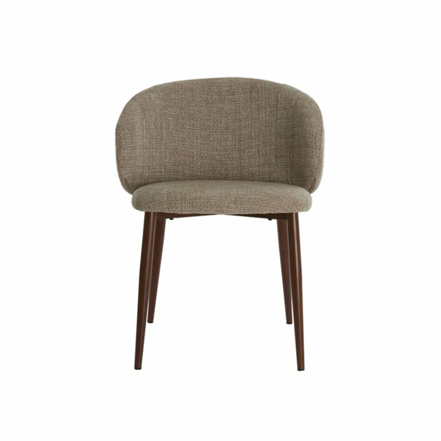 Light en Living Eetkamerstoel 57x56x74 cm ALUKO licht bruin+bruin