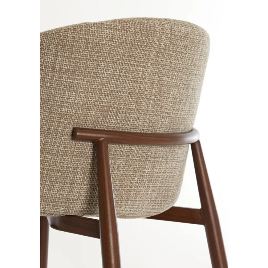 Light en Living Eetkamerstoel 57x56x74 cm ALUKO licht bruin+bruin