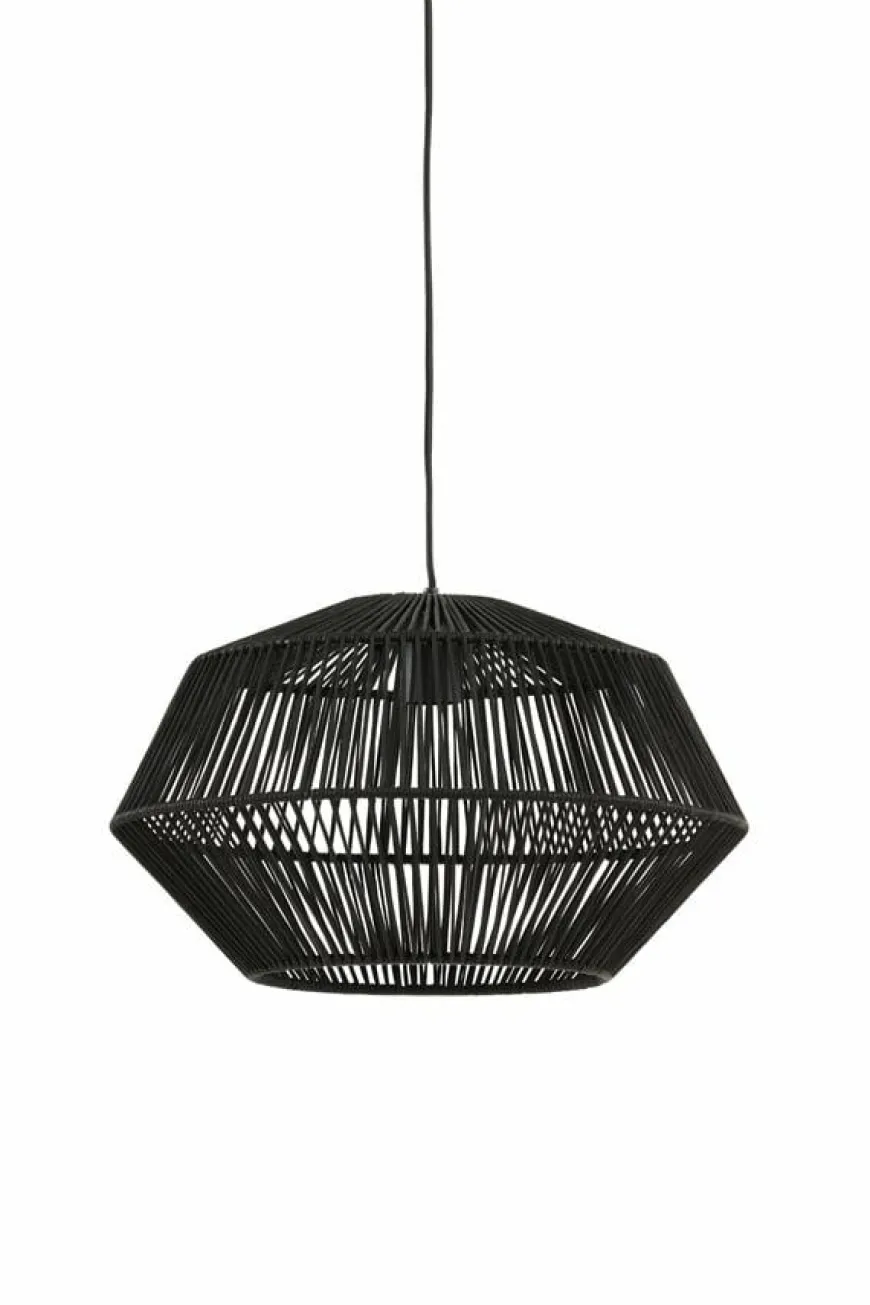 Light en Living Hanglamp Ø40x24 cm DEYA mat zwart
