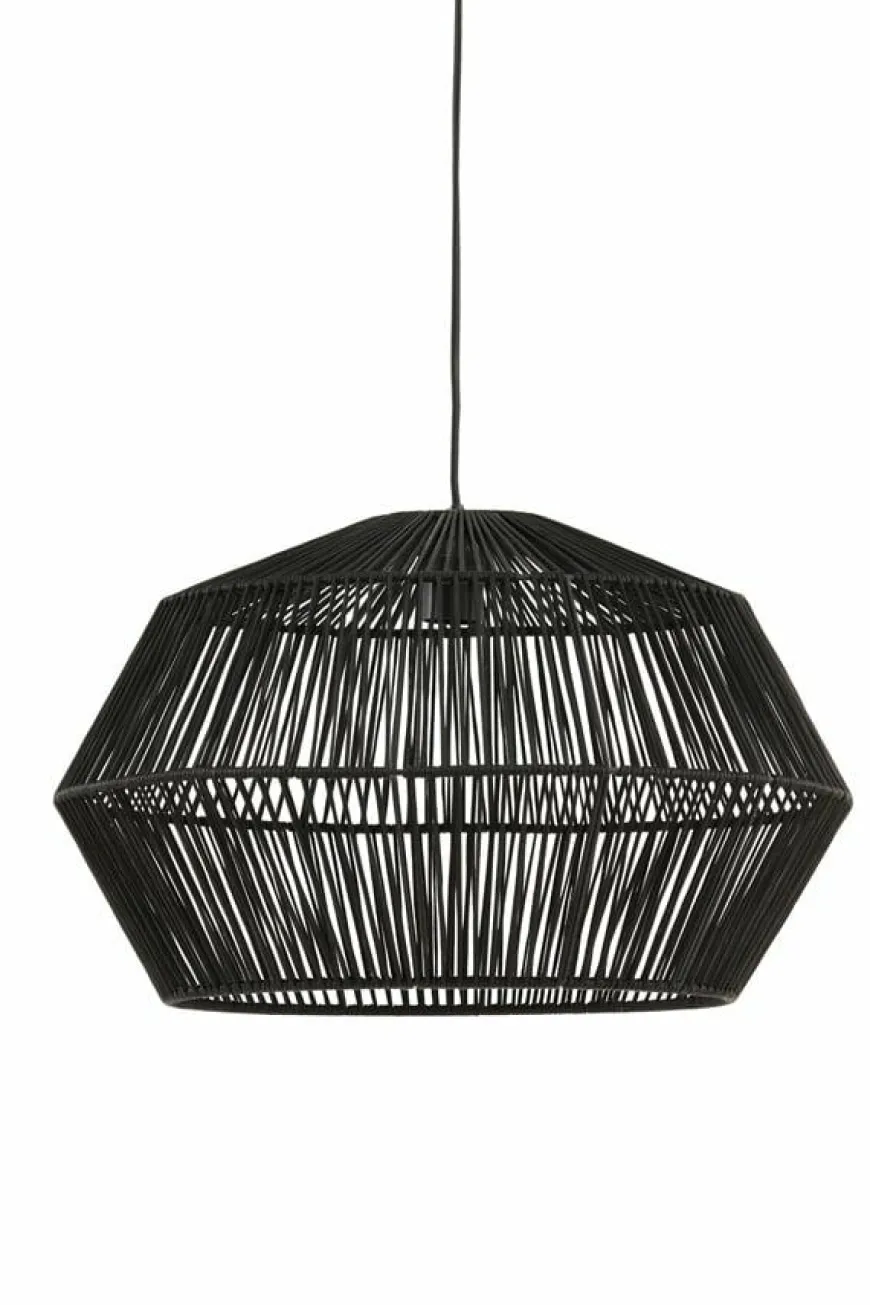 Light en Living Hanglamp Ø49x30 cm DEYA mat zwart