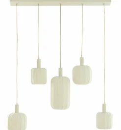 Light en Living Hanglamp 5L 105x19,5x123 cm TUFIA linnen cream