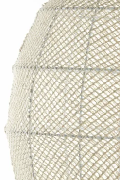 Light en Living Hanglamp Ø42x42 cm MAKASSAR zijde crème