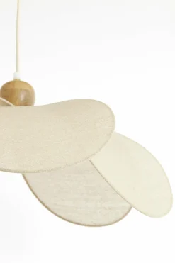 Light en Living Hanglamp Ø50x28 cm LAVRIRIA natural+hout
