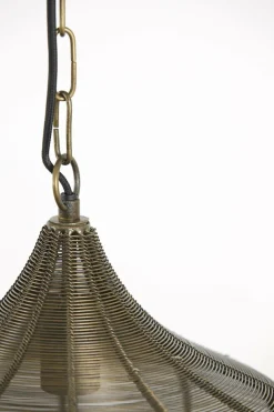 Light en Living Hanglamp ALVARO antiek brons - Diverse maten