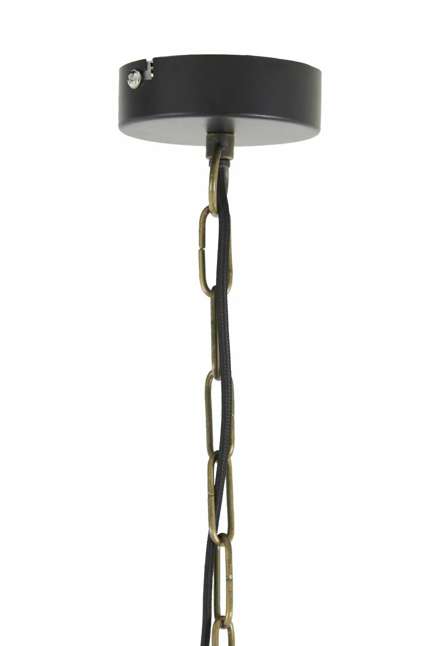 Light en Living Hanglamp ALVARO antiek brons - Diverse maten