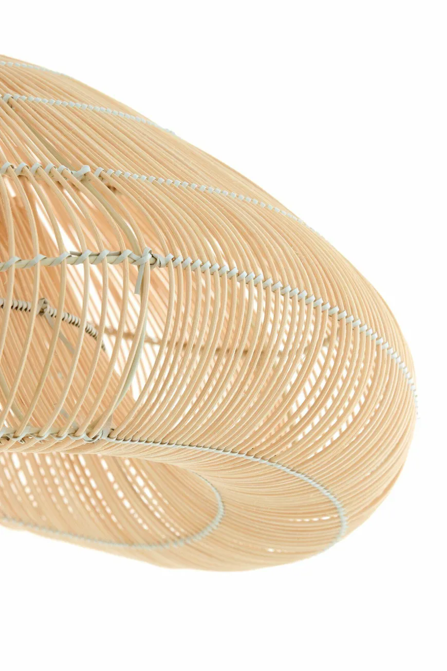 Light en Living Hanglamp 54x52,5x30,5 cm JANZUR rattan naturel