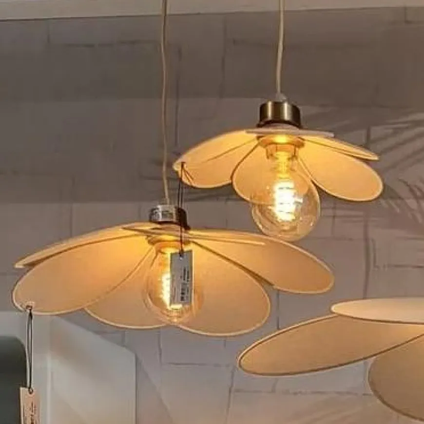 Light en Living Hanglamp Ø30,5x9 cm FYANO zand