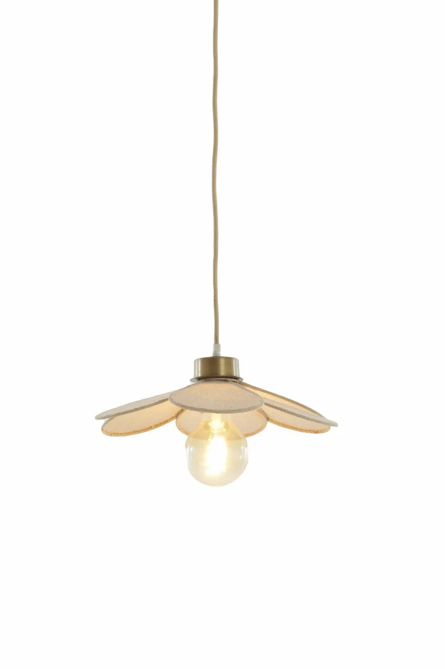 Light en Living Hanglamp Ø30,5x9 cm FYANO zand