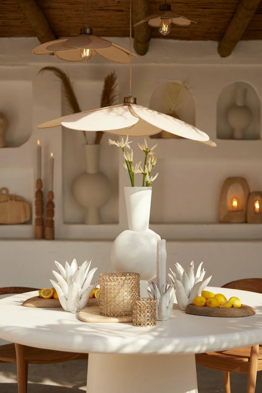 Light en Living Hanglamp Ø30,5x9 cm FYANO zand