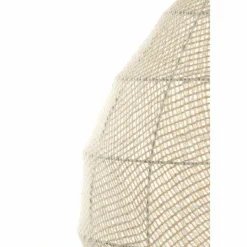 Light en Living Hanglamp Ø50x50 cm MAKASSAR zijde crème