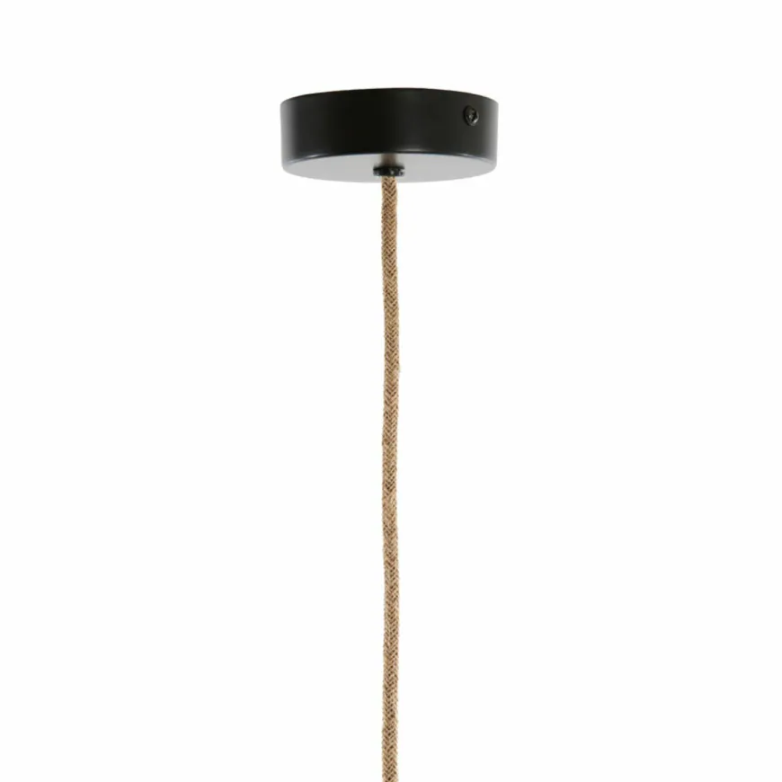 Light en Living Hanglamp Ø50x50 cm MAKASSAR zijde crème
