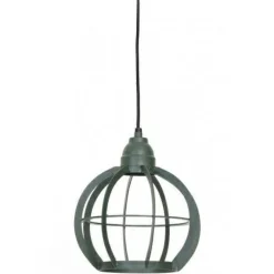 Light en Living Hanglamp Ø23x24 cm BIBI donker groen