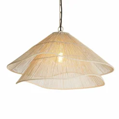 Light en Living Hanglamp Ø56x31 cm ALAMEDA creme
