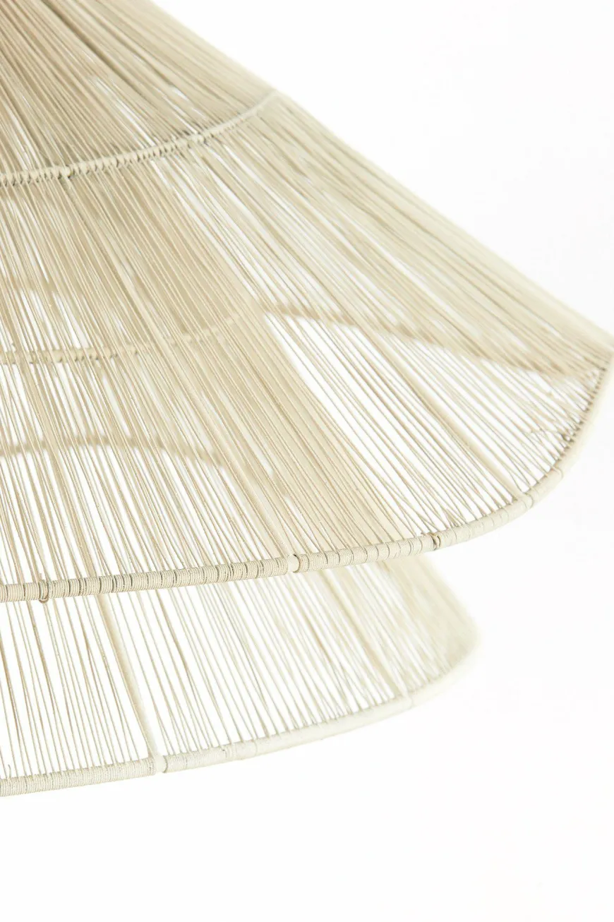Light en Living Hanglamp Ø56x31 cm ALAMEDA creme