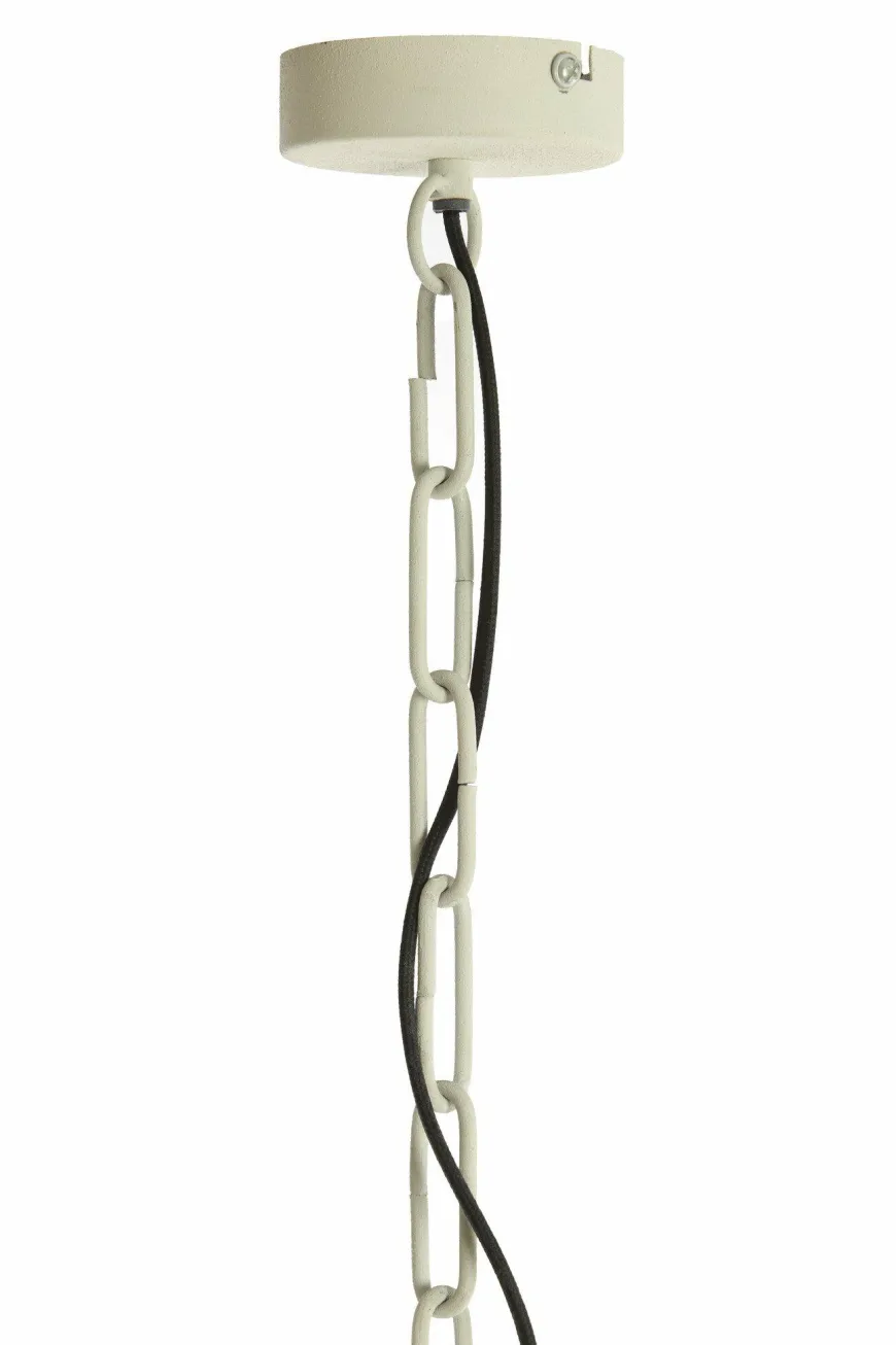 Light en Living Hanglamp Ø60x42 cm KYLIE crème