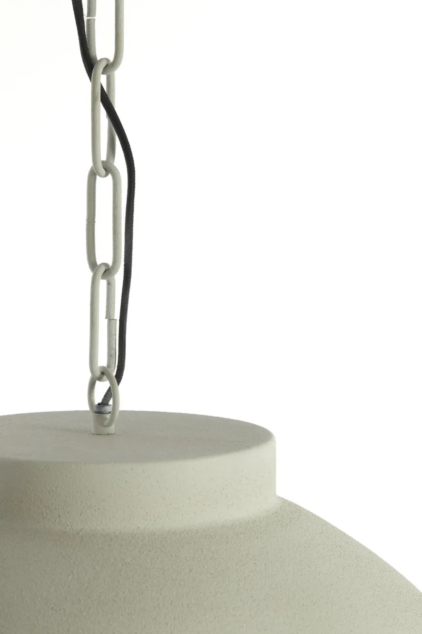Light en Living Hanglamp Ø60x42 cm KYLIE crème