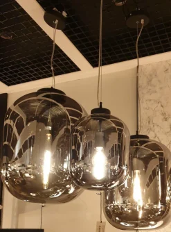 Light en Living Hanglamp JULIA Glas Smoke