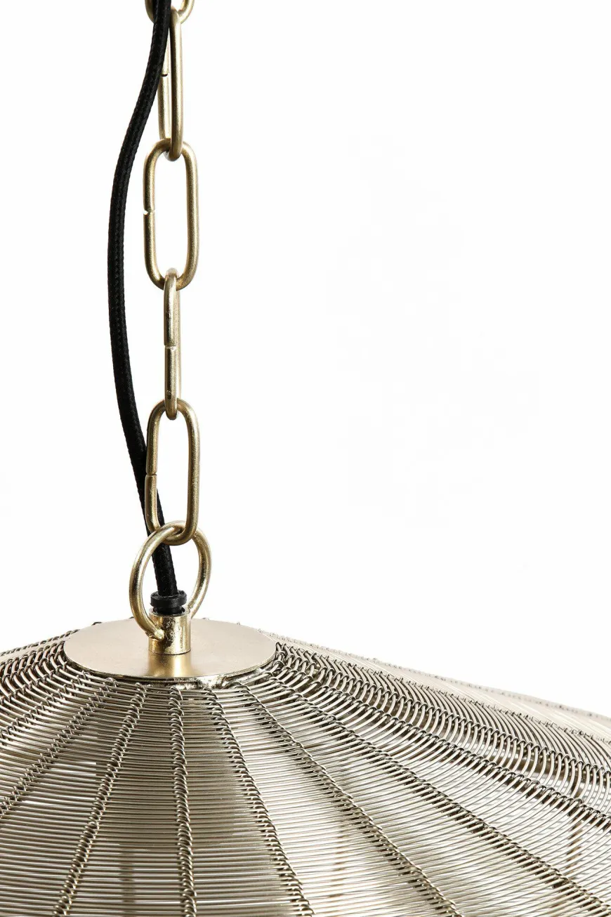 Light en Living Hanglamp Ø60x23 cm BAHOTO lichtgoud