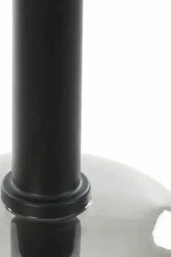 Light en Living Hanglamp Ø21x37 cm LEKAR zwart+smoke glas