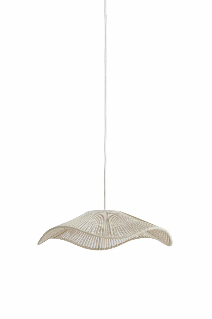 Light en Living Hanglamp Ø50x12 cm RAFA creme
