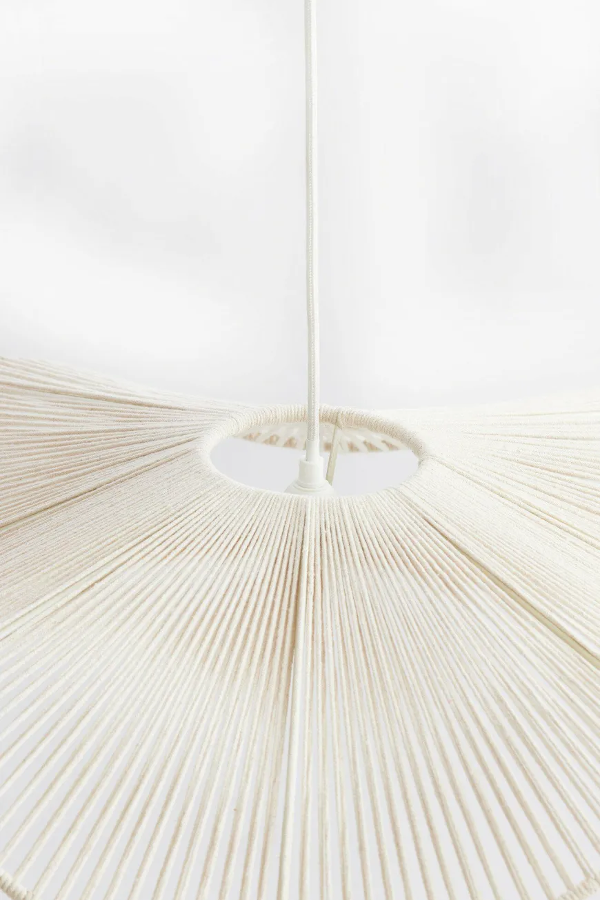 Light en Living Hanglamp Ø50x12 cm RAFA creme