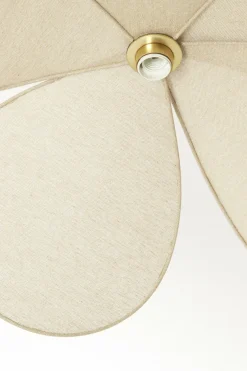 Light en Living Hanglamp Ø60x30 cm LAVRIRIA natural+hout