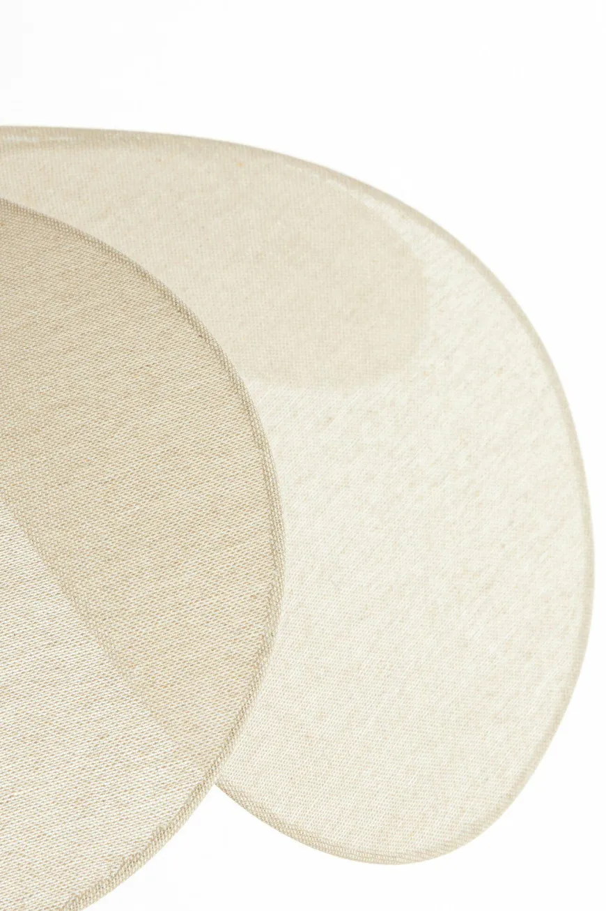 Light en Living Hanglamp Ø60x30 cm LAVRIRIA natural+hout