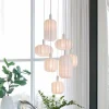 Light en Living Hanglamp 7L Ø53x34 cm TUFIA linnen crème