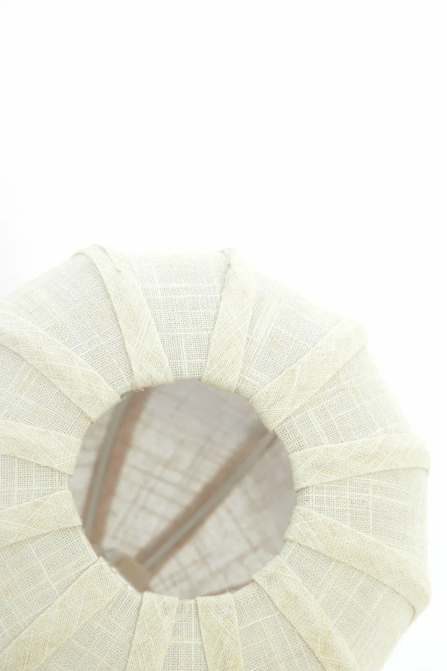 Light en Living Hanglamp 7L Ø53x34 cm TUFIA linnen crème