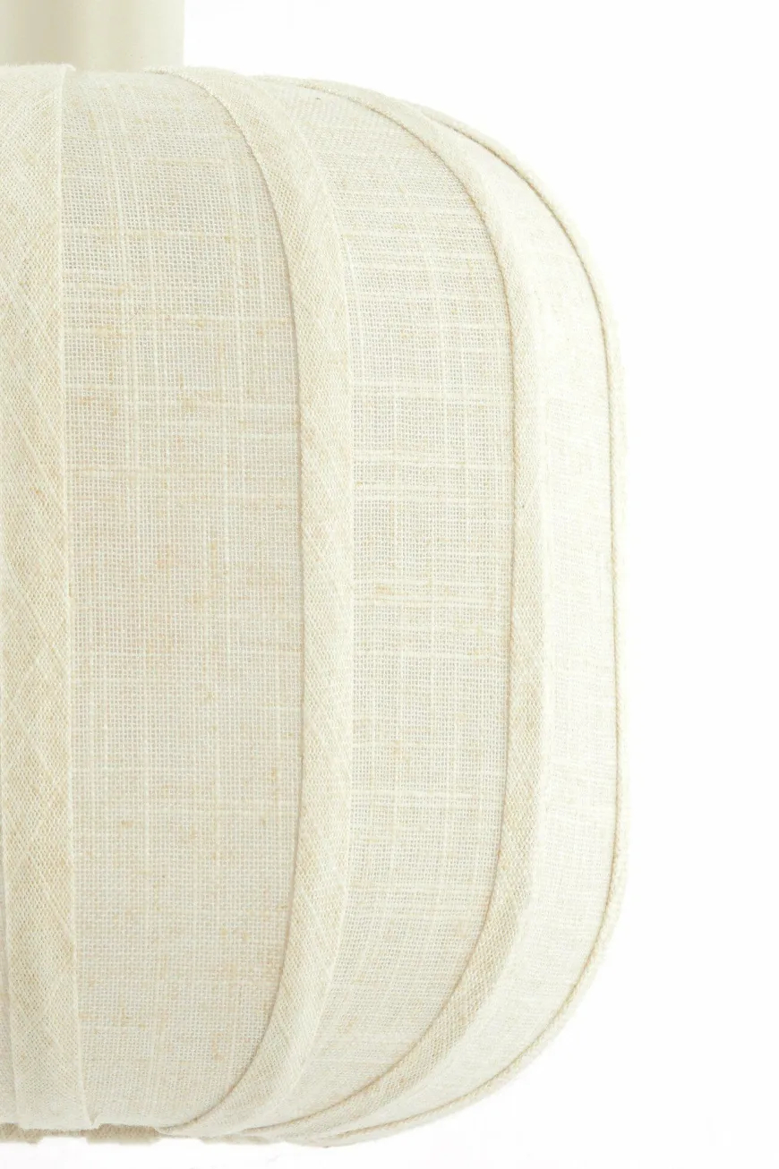 Light en Living Hanglamp 7L Ø53x34 cm TUFIA linnen crème