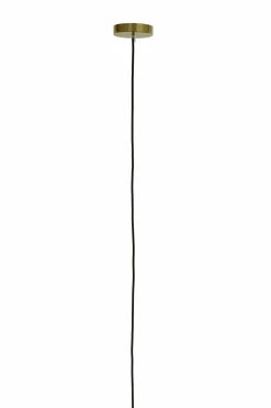 Light en Living Hanglamp MEDINA antiek brons+glas smoke 2 maten