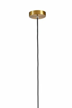 Light en Living Hanglamp Ø25x31 cm MYLES smoke glas+antiek brons