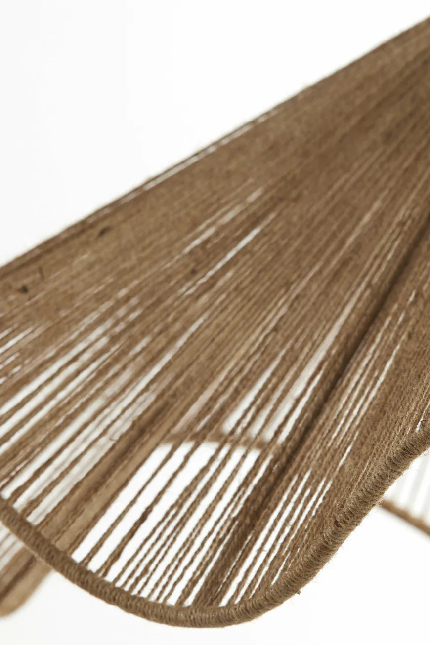 Light en Living Hanglamp Ø60x24 cm FODARA jute naturel