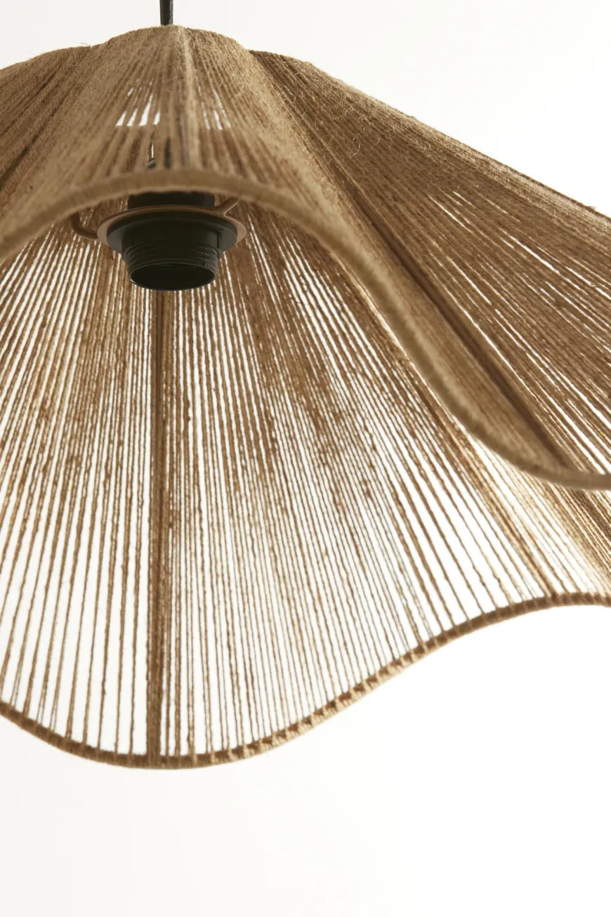Light en Living Hanglamp Ø60x24 cm FODARA jute naturel