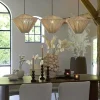 Light en Living Hanglamp 3L 120x42x130 cm FELIDA crème