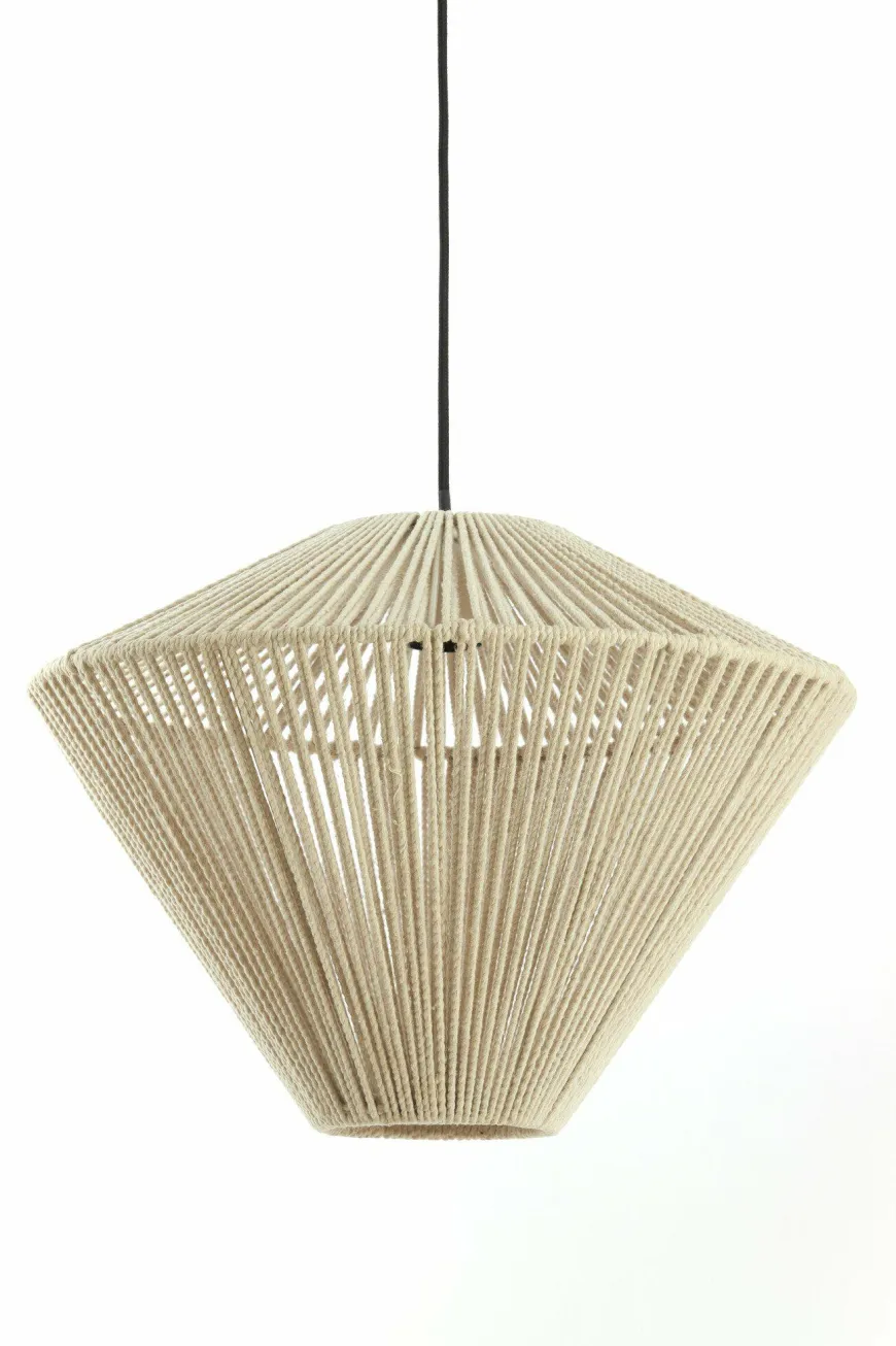 Light en Living Hanglamp 3L 120x42x130 cm FELIDA crème