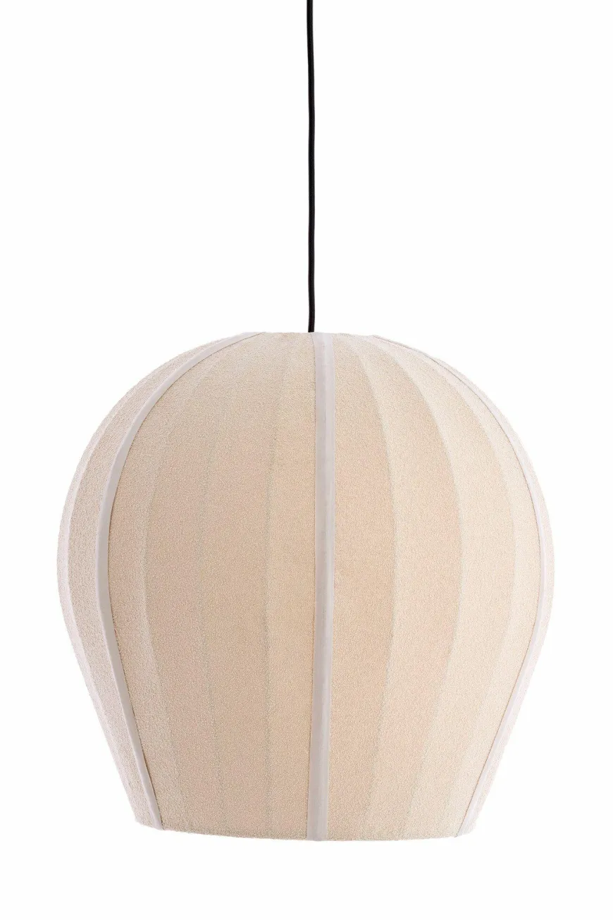 Light en Living Hanglamp Ø44x42 cm ZAGORI bouclé zand