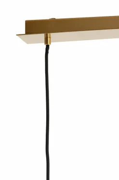 Light en Living Hanglamp 3L 120x30x30 cm MEDINA glas smoke+goud