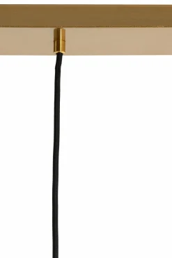 Light en Living Hanglamp 3L 120x30x30 cm MEDINA glas smoke+goud