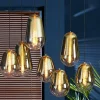 Light en Living Hanglamp 7L 100x35x69 cm MAEVE glas goud-helder+goud