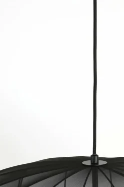 Light en Living Hanglamp Ø40x30 cm PLUMERIA zwart